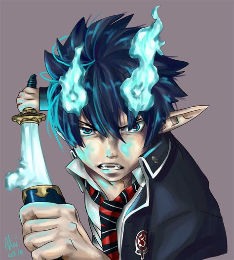 Rin Okumura - Anime demons Photo (36690704) - Fanpop