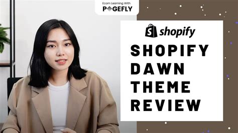 Shopify Dawn Theme Review: A Future Default Theme That Accompanies The Online Store 2.0 - YouTube