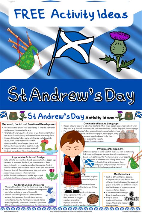 🆓FREE St Andrew's Day Activity Ideas! - MindingKids