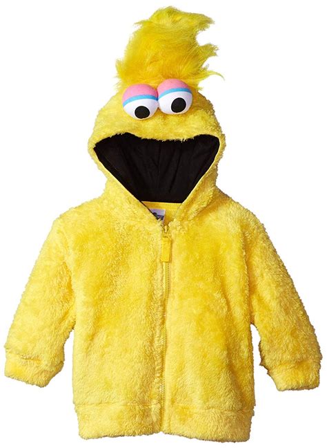 Fashion for Toddler Boys | Sesame Street Boys' Fuzzy Costume Hoodie Clothing Funny Toddler ...