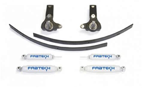 Fabtech 3" Lift Kit for 1995-2004 Toyota Tacoma 5 lug 2WD