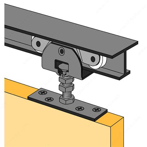 Pocket Door Track Set - 1/4" - Richelieu Hardware