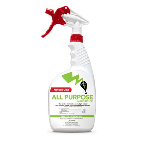 Nature-Cide All Purpose Insecticide. All Natural Roach Killer, Spider, Mosquito and Ant Spray to ...