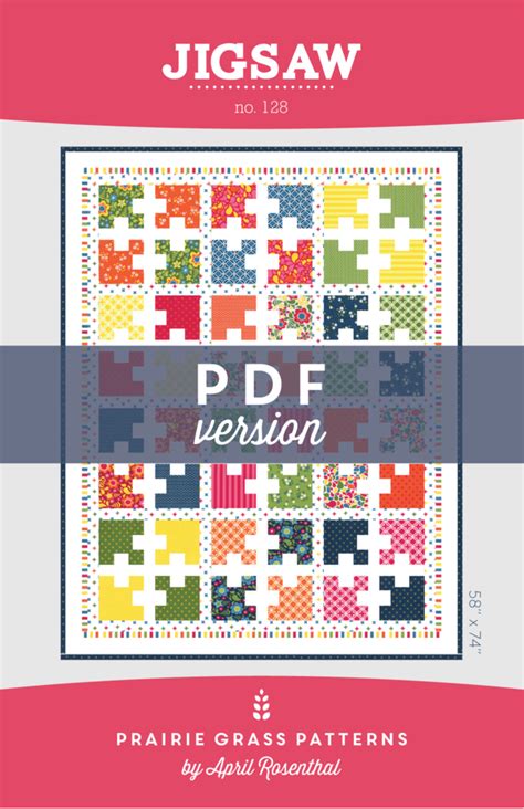 Puzzle Quilt Pattern Template