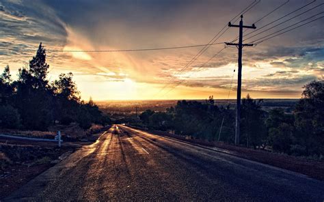 Sunset Road Wallpapers - Top Free Sunset Road Backgrounds - WallpaperAccess