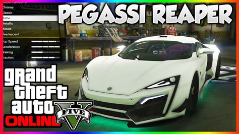 GTA 5 : (Fully Customizing The Reaper) - YouTube