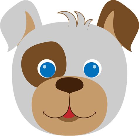 Dog face clipart. Free download transparent .PNG | Creazilla