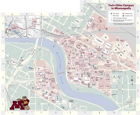 U Of M Campus Map - Map