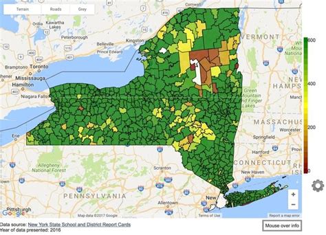 New York School District Map - Maps Model Online