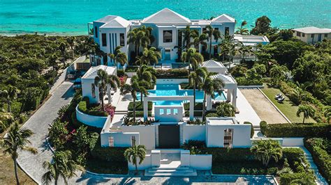 A Massive Turks & Caicos Villa Lists With Two Pools for $30 Million ...