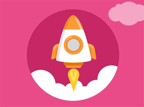 Rocket Launch by John Paul Ramirez | Dribbble | Dribbble in 2024 ...