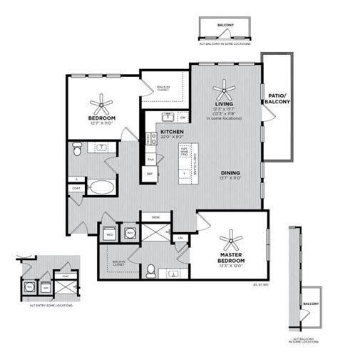 Studio-2 Bedroom Apartments in Decatur GA-Jade at Avondale Floor Plans