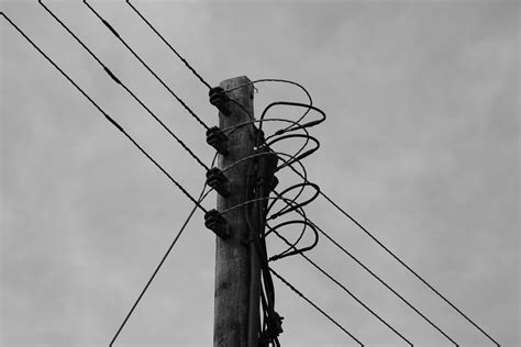 red yellow blue and neutral | A utility pole near home. Take… | Flickr