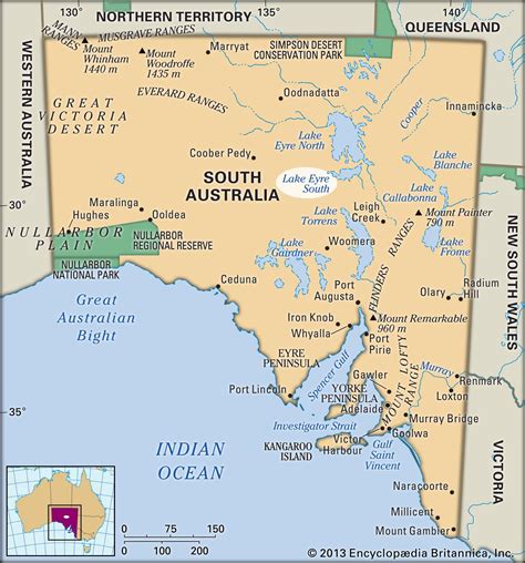 Lake Eyre | History, Salt Deposit & Water Levels | Britannica