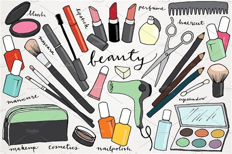 Beauty products clipart - Clipground