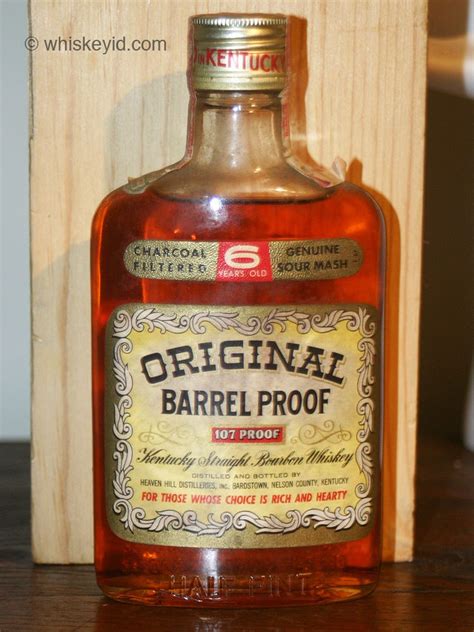 heaven_hill_barrel_proof_1972_front | whiskey id - identify vintage and collectible bourbon and ...