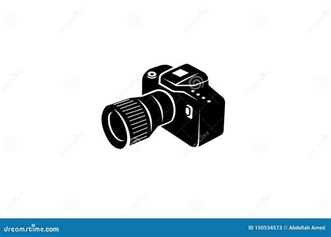 Creative Black Camera Logo Design Symbol Vector Illustration Stock ...