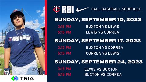 2023: Twins Nike RBI Fall Ball : Twins RBI