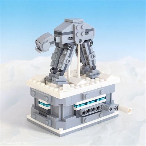 AT-AT on Hoth | Lego star wars sets, Lego projects, Cool lego creations