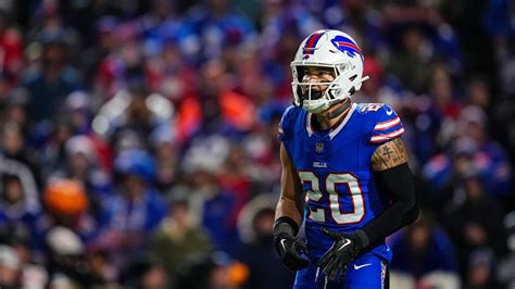 Bills provide these injury updates on S Taylor Rapp, CB Taron Johnson