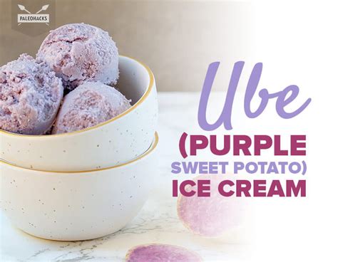 Purple Sweet Potato Ice Cream (Dairy-free, Paleo, Antioxidant-rich)