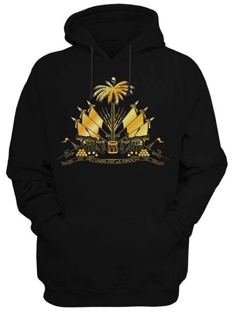 Haiti Coat of Arms Hoodie – CARIBBEAN APPAREL™