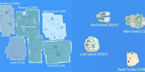 King Legacy Map: First & Second Sea, Island, Mobs, Bosses