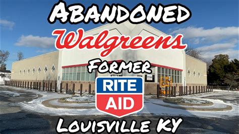 Abandoned Walgreens Former Ride Aid - Louisville KY - YouTube