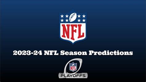 2023-24 NFL Postseason Predictions - YouTube