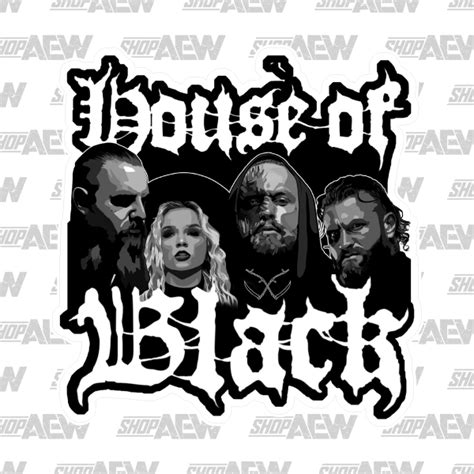 House of Black - Membership Illustration Sticker