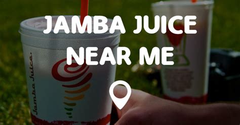 JAMBA JUICE NEAR ME MAP - Points Near Me