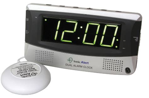 Dual Alarm Clock with Bed Shaker | Independent Living Aids