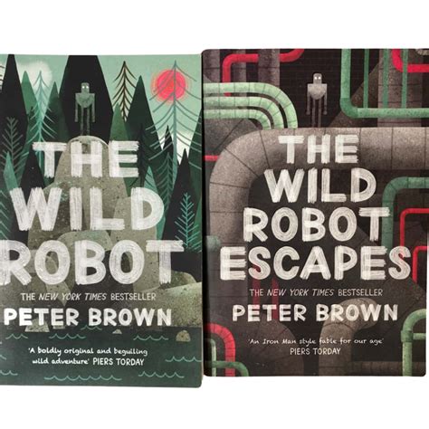 The Wild Robot & The Wild Robot Escapes by Peter Brown Kids Books(s)