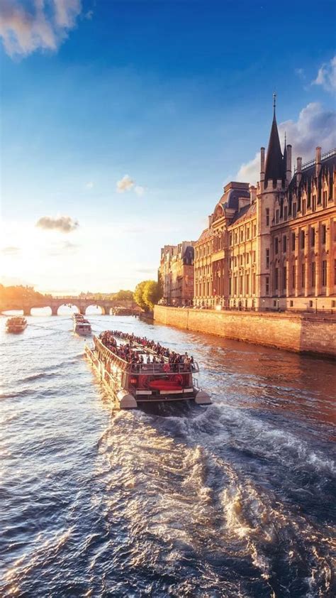 River Seine in Paris, France. | Seine river cruise, Paris travel, Paris ...