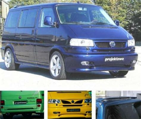 VW Transporter T4 jubilee keula tuning etupuskuri | Tuning Design net Oy