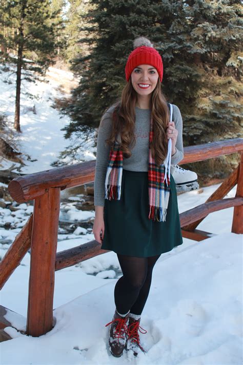 YMCA of the Rockies ice skating pond Plaid Skirts, Plaid Dress ...