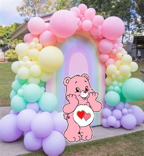 Care bears big decor on salee cutout decor care bears printable care bears baby shower birthday ...