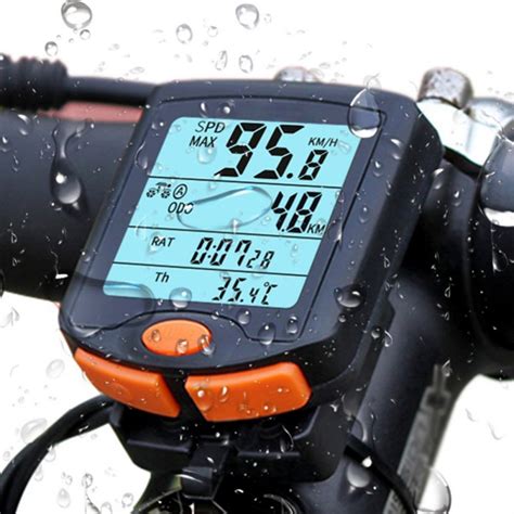 Bike Speed Meter Digital Bike Computer Multifunction Waterproof Sport ...