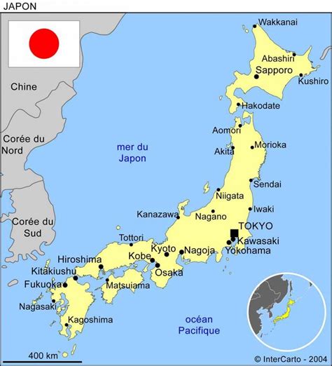 Japan Asia Map