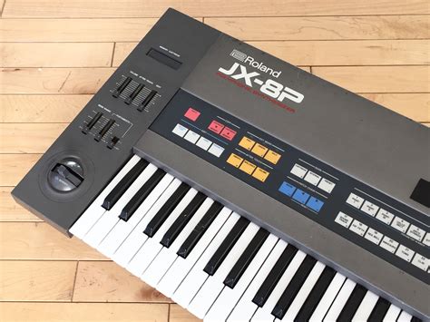 MATRIXSYNTH: 1985 ROLAND JX-8P ANALOG POLYPHONIC SYNTHESIZER w/ MIDI SN 515496