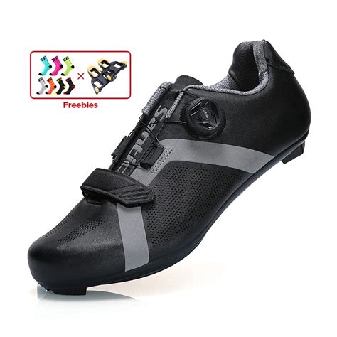 Santic Cycling Shoes for Men Road Cycling Shoes Unisex Compatible SPD Bike Cleats Shoes ...