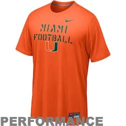 Miami Hurricanes Football T-Shirts - Unique College T-Shirts