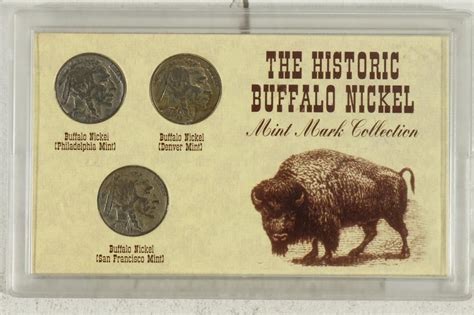 THE HISTORIC BUFFALO NICKEL MINT MARK COLLECTION