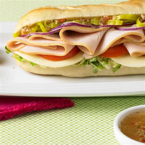 Stacked Turkey Hoagie | JENNIE-O® Recipes