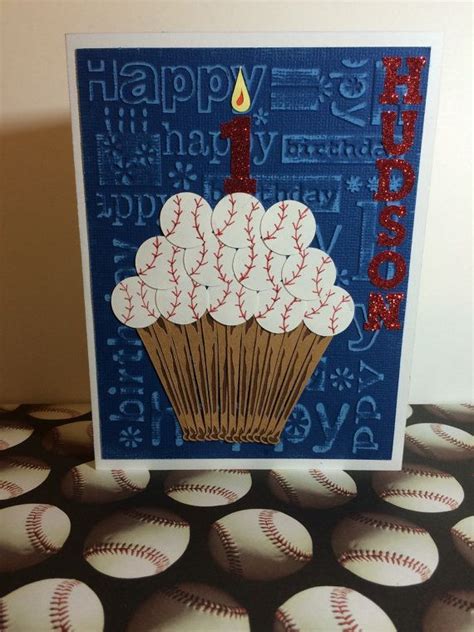 Baseball Birthday Card | Kids birthday cards, Happy birthday cards ...