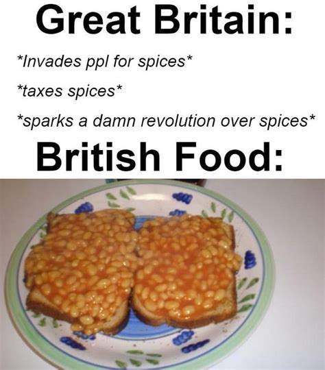 British food - Meme by FuzzyGrim :) Memedroid