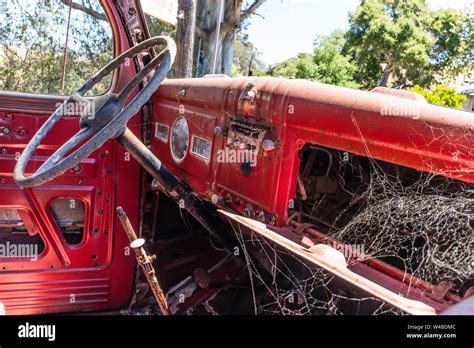 Interior Old Abandoned Truck High Resolution Stock Photography and Images - Alamy