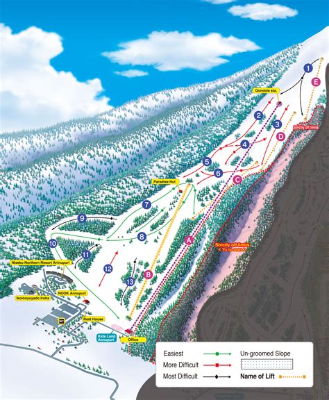 NISEKO Trail Map | JELCY