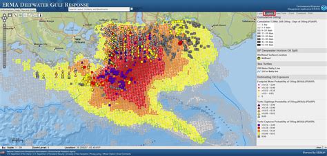 Bp Oil Spill Map Noaa