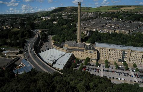 Dean Clough, Halifax | Dean Clough Mill complex, stretching … | Flickr